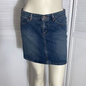 Vintage 90’s Gap Denim Mini Skirt Size 29